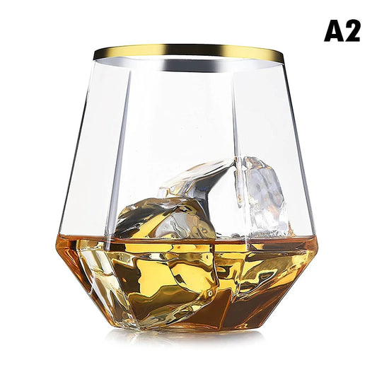 360Ml Wedding Wine Glasses Drinkware Transparent Cocktail Glass Party Bar Club Drinking Tools Tea Coffee Mug