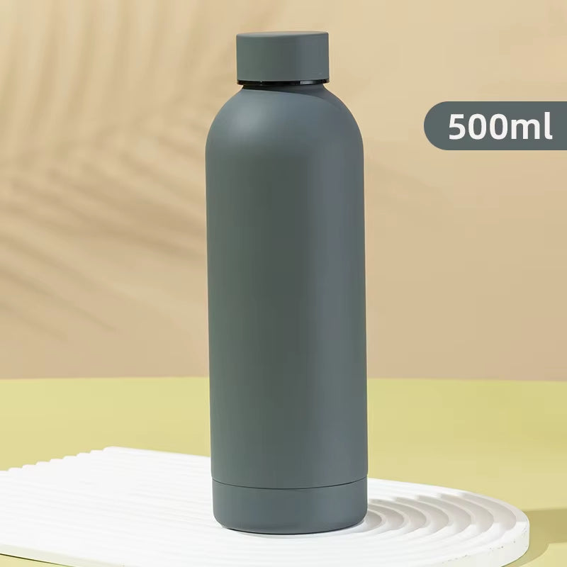 500Ml Vacuum Cup Thermos Cups 304 Stainless Steel Water Bottle Car Water Cup Thermos Bottle for Travel Camping