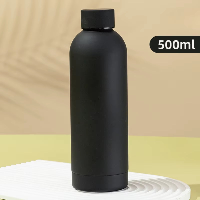 500Ml Vacuum Cup Thermos Cups 304 Stainless Steel Water Bottle Car Water Cup Thermos Bottle for Travel Camping