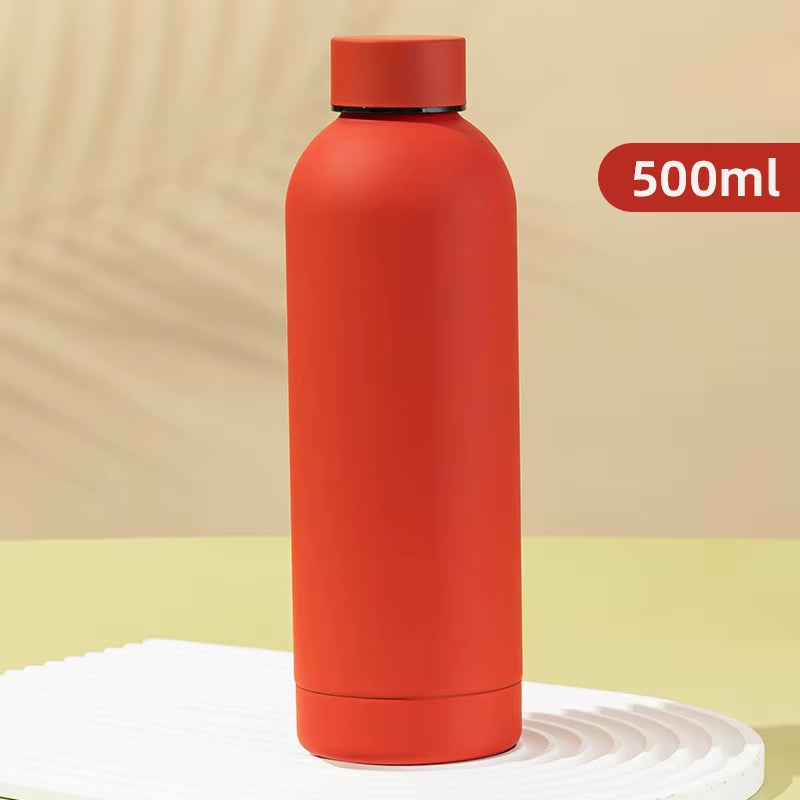 500Ml Vacuum Cup Thermos Cups 304 Stainless Steel Water Bottle Car Water Cup Thermos Bottle for Travel Camping