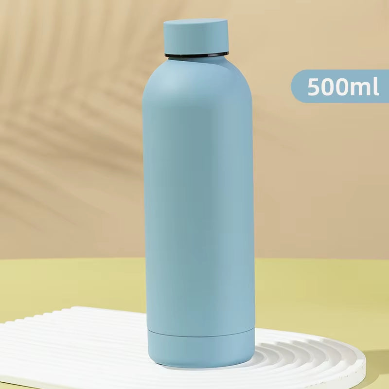 500Ml Vacuum Cup Thermos Cups 304 Stainless Steel Water Bottle Car Water Cup Thermos Bottle for Travel Camping