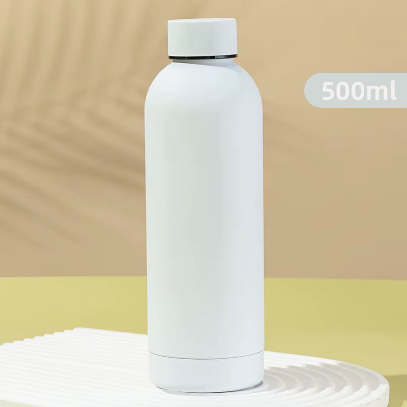 500Ml Vacuum Cup Thermos Cups 304 Stainless Steel Water Bottle Car Water Cup Thermos Bottle for Travel Camping