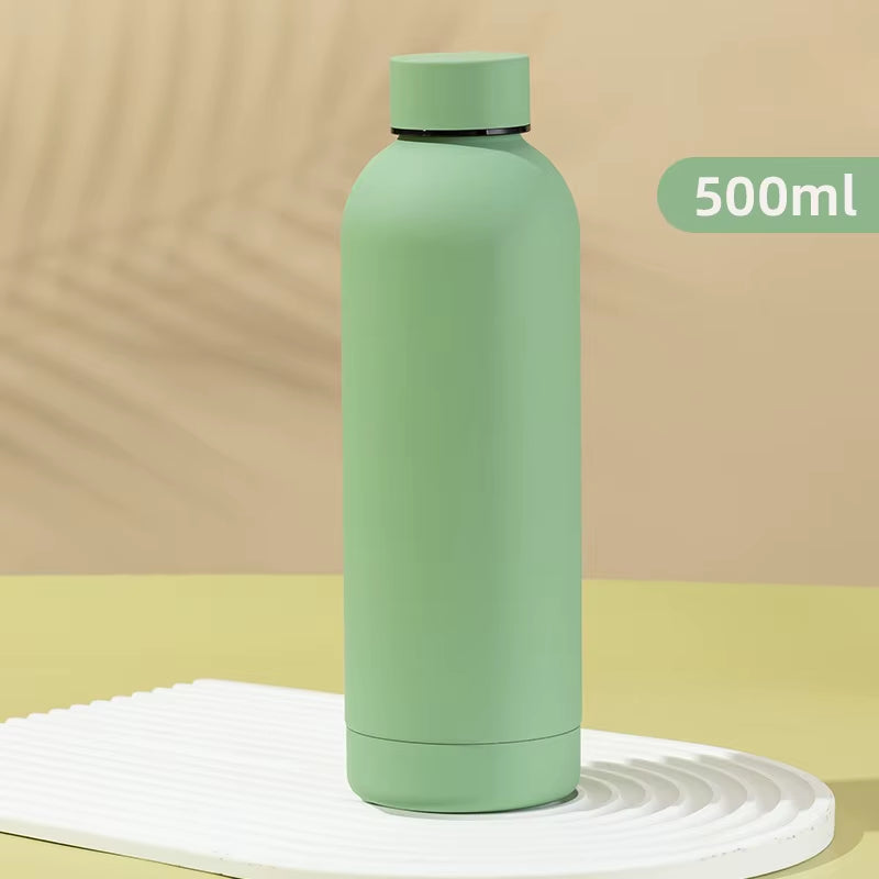 500Ml Vacuum Cup Thermos Cups 304 Stainless Steel Water Bottle Car Water Cup Thermos Bottle for Travel Camping