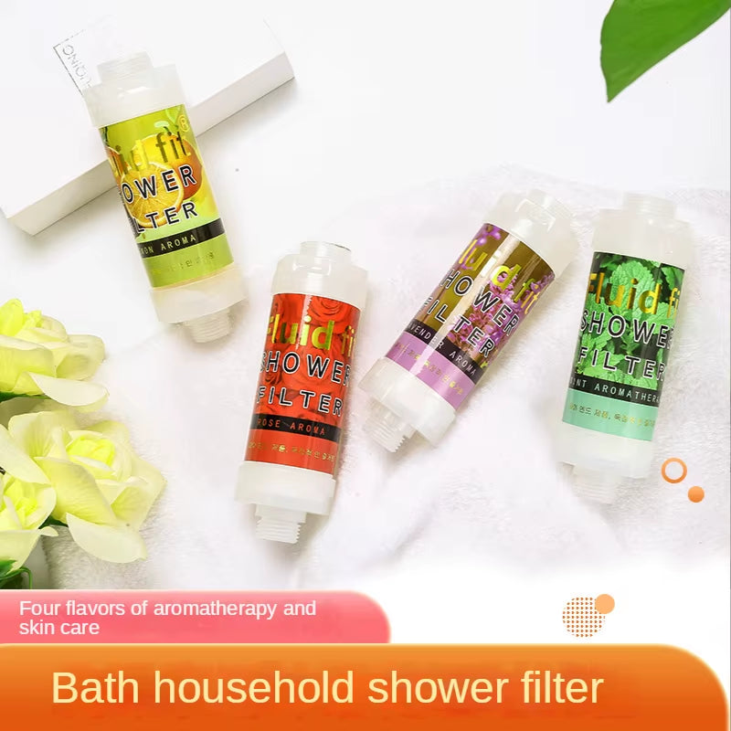 4PCS Various Kind of Vitamine C Shower Filter,Scented Shower Filter,The Accessories of the Shower Filter,Removal the Cholorine